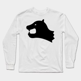 Wild Cat Symbol Long Sleeve T-Shirt